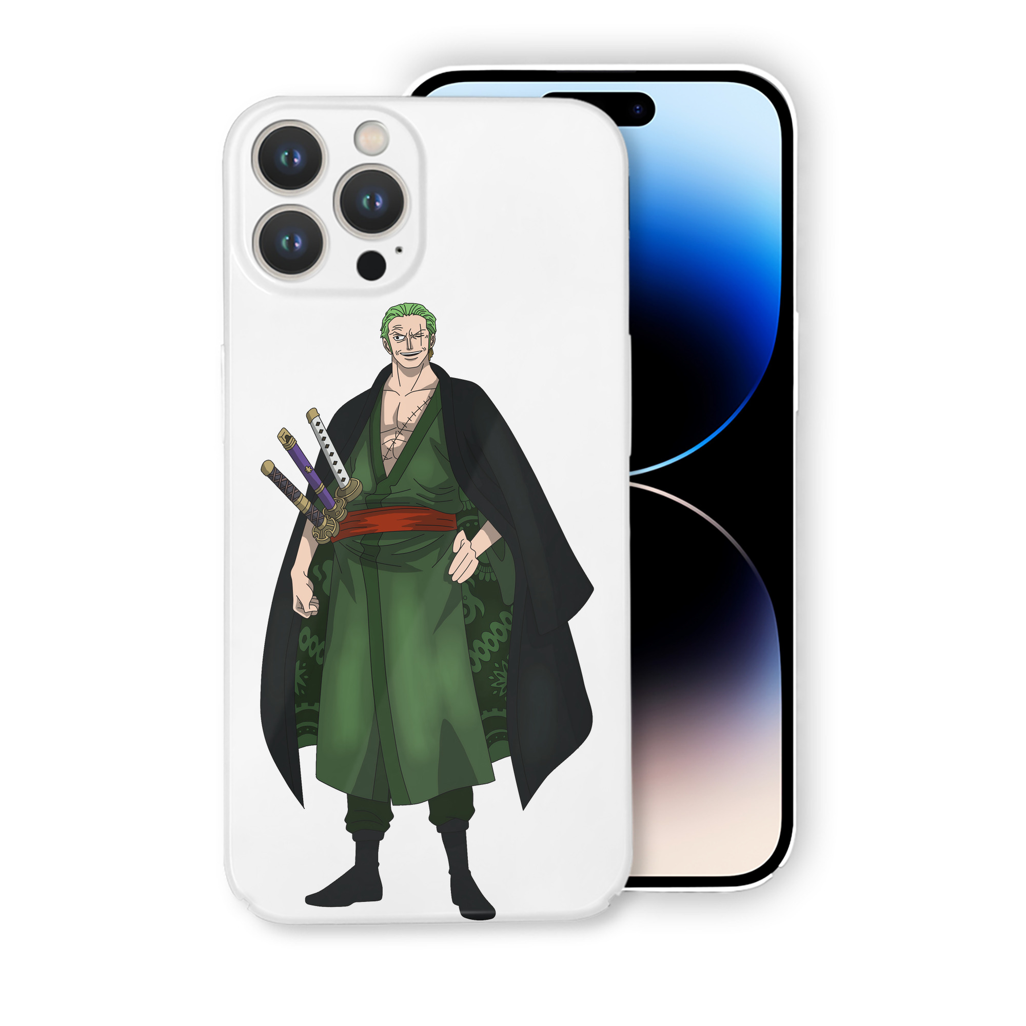 （画像用） ワンピース ロロノア・ゾロ ONE PIECE Roronoa Zoro 【iPhone 14シリーズ対応】ハードケース